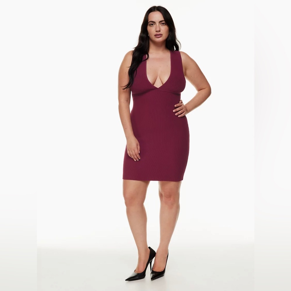 Aritzia babaton sculpt knit dress medium - Picture 2 of 4